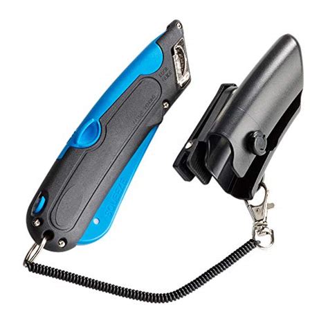 retractable box cutter with holster